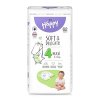 Bella Happy Soft&Delicate Maxi 4 dětské pleny 8-14 kg 62 ks