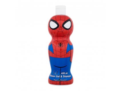 marvel spiderman 2in1 shower gel shampoo sprchovaci gel pre deti 400 ml 492753