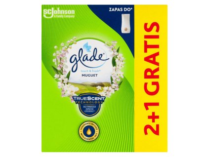 glade by brise one touch mini spray konwalia zapas do odswiezacza powietrza 3 x 10 ml