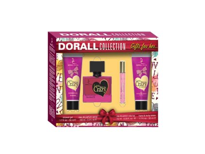 Dorall Collection Love You Like Crazy 4 db női szett /Mad About You Bath and Body alternatívája/