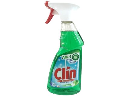 p48040 clin all in 1 apple s vuni jablka cistic na okna a sklo 500 ml rozprasovac 1 1 155556