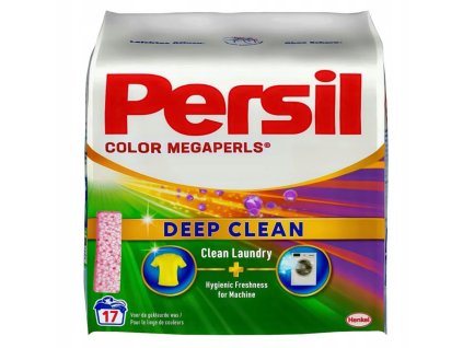 PERSIL MEGAPERLS COLOR Prasok na farebnu bielizen 17 prani 1 02kg NEMECKY
