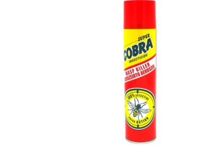 SUPER COBRA Waps Killer Darázsirtó spray darazsak és lódarazsak ellen 400ml