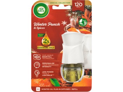 air wick elektricky osvezovac vzduchu strojek a napln zimni punc