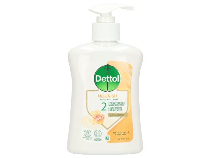 Dettol Moisturise  Méz & Vanilia  folyékony szappan adagoló 250 ml