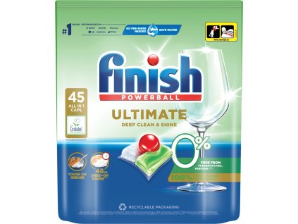 finish kapsuly do umyvacky riadu ultimate deep clean shine 0