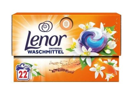 LENOR  Orange Blossom & Peach 3v1 mosókapszula 22db