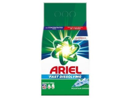 Ariel  Mountain Spring Univerzalis mosópor 2,475kg 45mosás