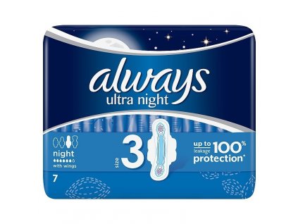 23067 always ultra night hygienicke vlozky 7ks