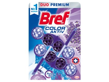 Bref Purple Aktiv Levander WC Blok 2x50g