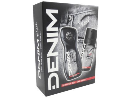 Denim Black sprchový gél 250ml + deodorant 150ml darčekový set