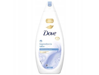 Dove Talco Hydratacny pena do kupela 750 ml sprchovy gel