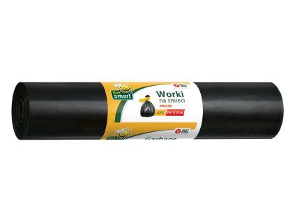 worki na odpady bee smart czarne 240l x10