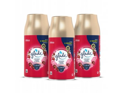 Glade Odswiezacz Wisnia i Piwonia Zapas 3x269ml