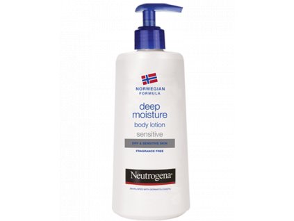 Neutrogena Deep Moisture telové mlieko s dávkovačom 400ml