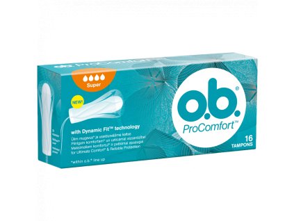 O.B. ProComfort Super tampon 16 ks