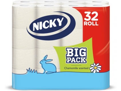 nicky toalettpapir big pack 32 tekercs 3 retegu (1)
