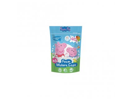 11499 peppa pig foam makers caps doypack 6 x 20 g penotvorne kapsle 5060537181172