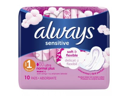 Always Normal plusz Sensitive betét 10db