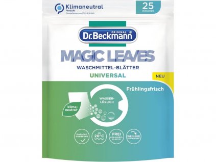 Dr.Beckmann Magic Leaves univerzális mosólap/fehér és színes textíliákhoz 25 db