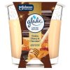 Glade Festive Honey & Chocolate Illatos gyertya üvegben 112g