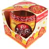 Scented Candles  Christmas Ball illatgyertya - piros  80g