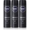 nivea men deep black carbon darkwood izzadásgátló spray 3 x 150 ml hatékony csomagolás férfiaknak