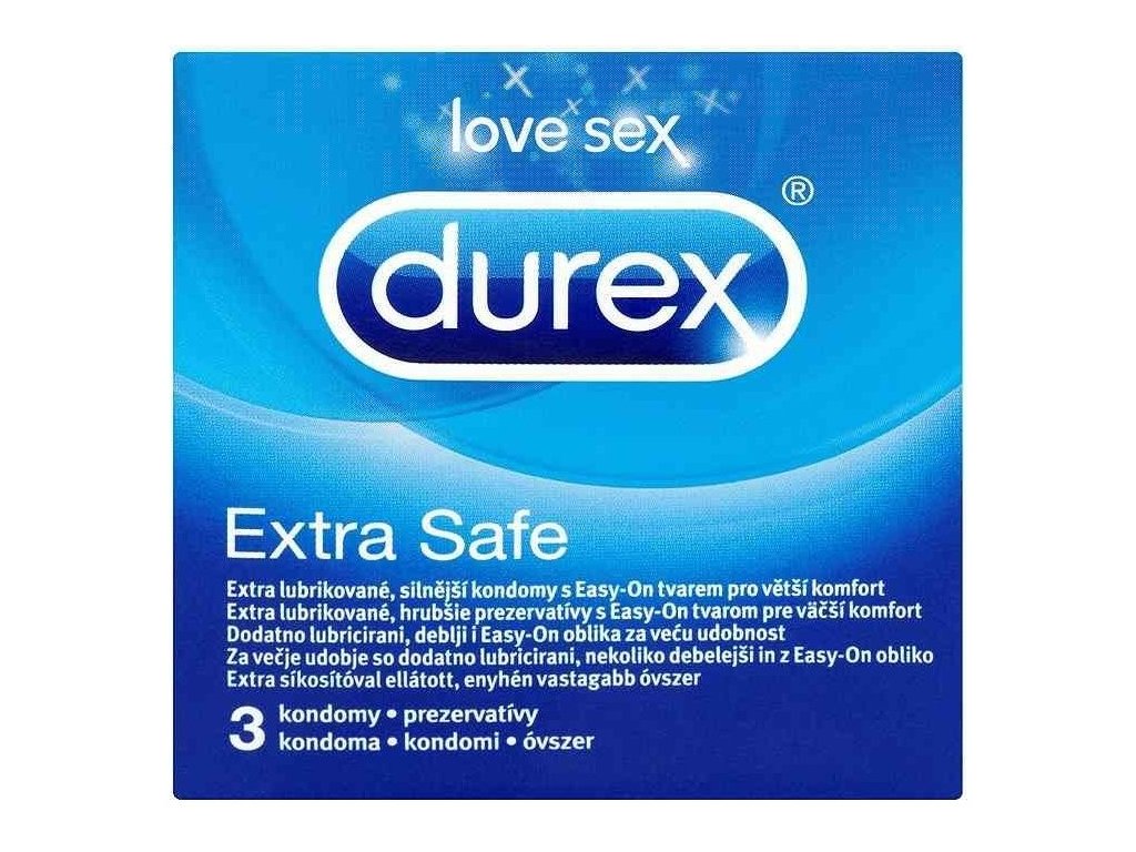 DUREX Extra Safe 3 ks