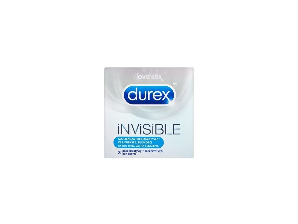 DUREX Invisible Extra Sensitive 3 ks