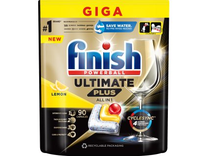 FINISH ULTIMATE PLUS 90 LEMON FOP 5908252011025