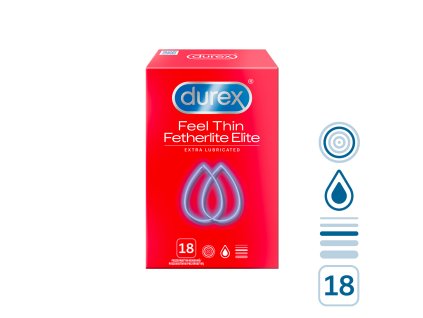 5052197018875 DUREX Feel Thin Extra Lubricated 18 pcs