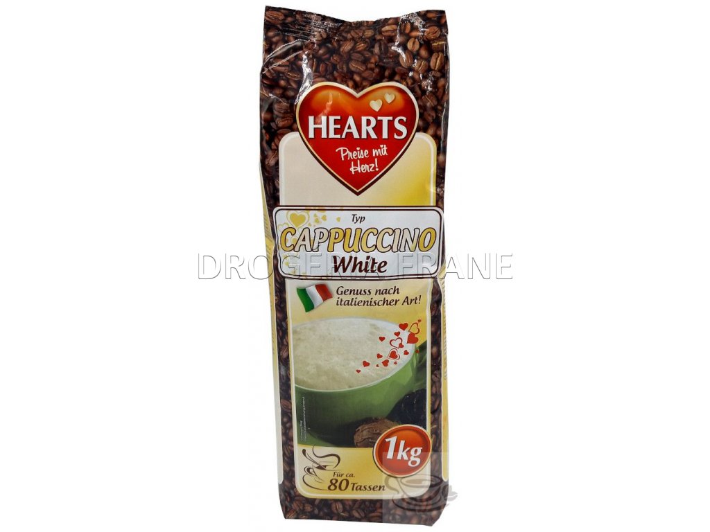 hearts cappuccino white instatny napoj 1 kg