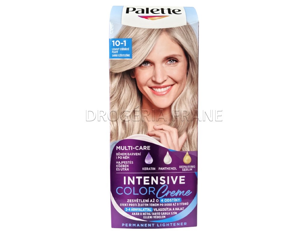 schwarzkopf palette intensive colorcreme c10 10 01 farba na vlasy ladovo strieborno plava