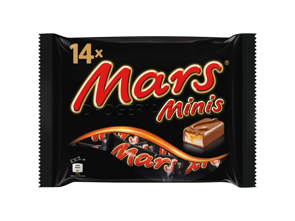 Mars minis čokoládové tyčinky -  275 g