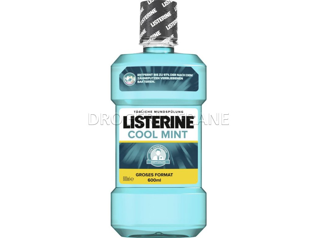 listerine cool mint ustna voda 600 ml
