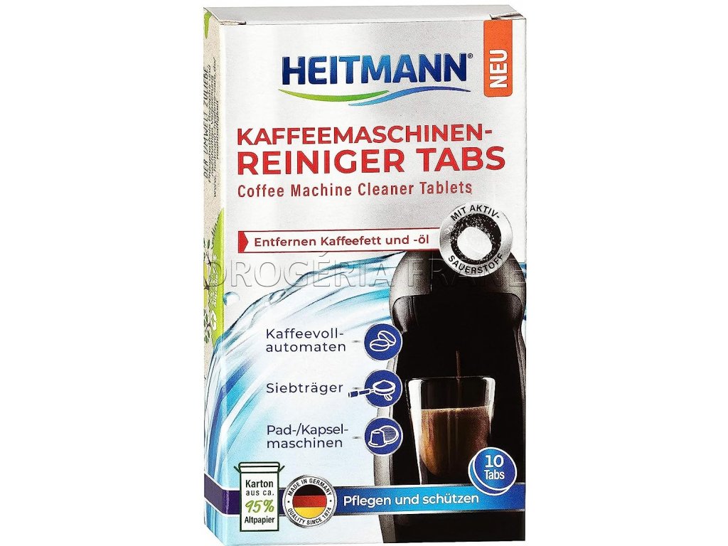 heitmann kaffemaschinen tabs cistiace tabletky do kavovaru 10 ks