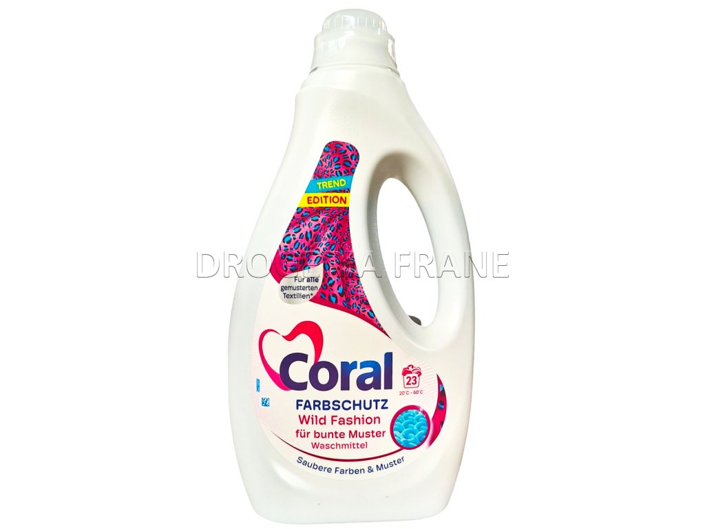 coral farbschutz wild fashion color gel na pranie 1 0 l 20 prani
