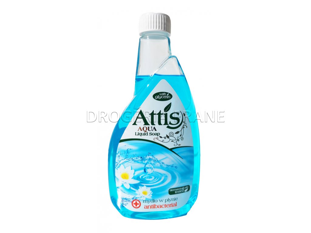 antibakterialne mydlo na ruky attis aqua 400 ml