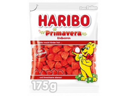 haribo primavera jahoda zele cukriky 175 g