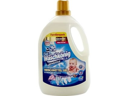 gel na pranie waschkoning sensitive 3 305 l 110 prani