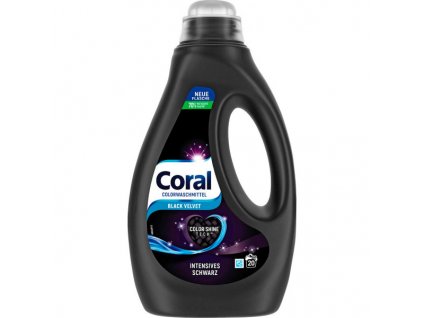 gel na pranie coral black velvet na cierne pradlo 1 25 l 26 prani1