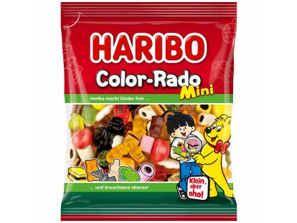 haribo mini color rado ovocne zele cukriky 175 g