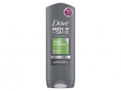 Dove Men+Care Fresh elements pánsky sprchový gél - 250 ml