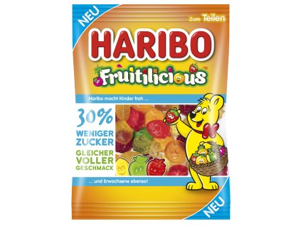haribo fruitilicious ovocne zele cukriky 160 g