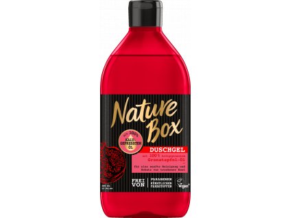 nature box granatapfel ol sprchovy gel granatove jablko 385 ml