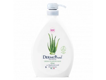 dermomed gel na ruky cream soap aloe and pomegranate 1000 ml