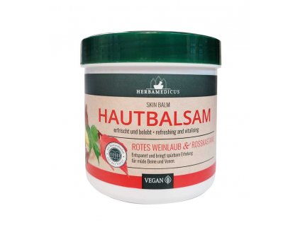 herbamedicus hautbalsam rotes weinlaub rosskastanie na krcove zily 250 ml