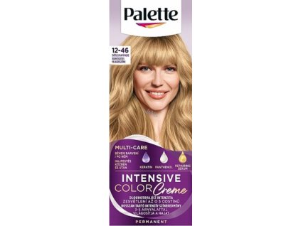 Schwarzkopf Palette Intensive colorcreme  12-46 farba na vlasy - Svetloplavá Nude