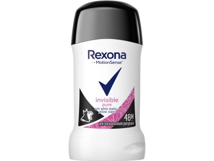 Rexona Invisible Pure dámsky tuhý anti-transpirant 48h - 40 ml