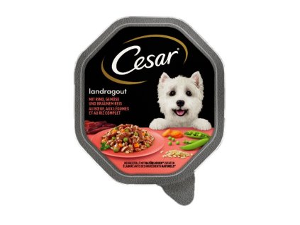 cesar landragout vidiecke ragu z hovadzieho masa hnedej ryze a zeleniny 150 g